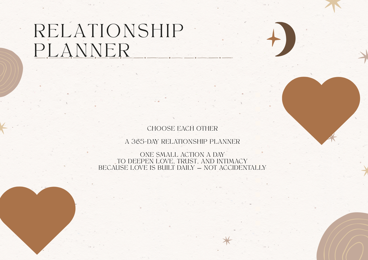 2026 Digital Relationship Planner
